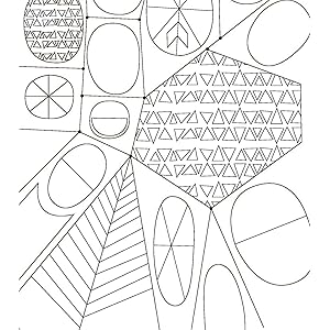 Coloring Book Mid Century Modern