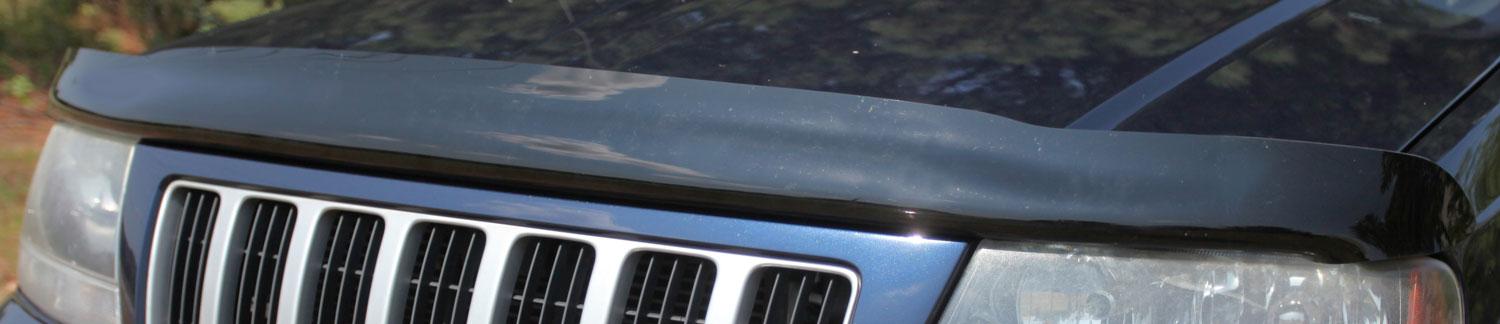 Amazon.com: Rugged Ridge 11350.01 Smoke Wrap Around Bug Deflector ...