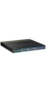 48-Port Gigabit Web Smart PoE+ Switch