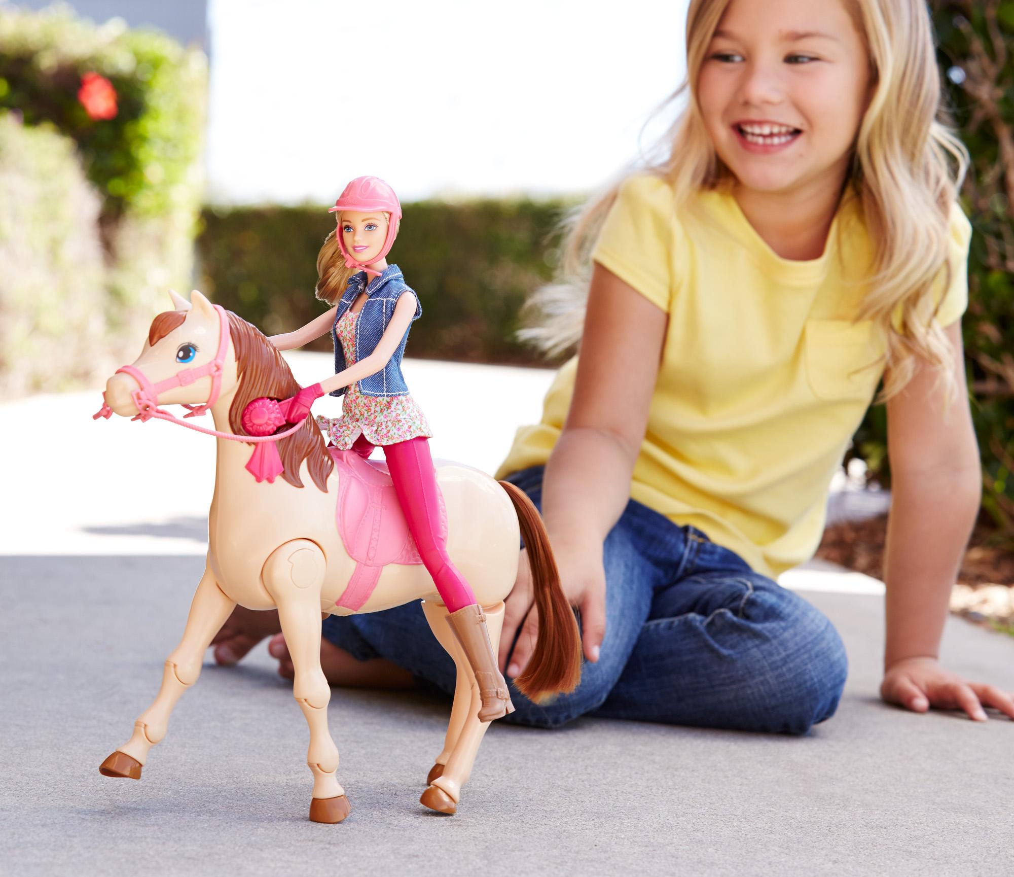 Barbie Saddle 'N Ride Horse Toys & Games