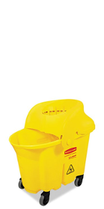 Institutional Mop Bucket with Sieve Wringer