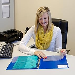 C-Line Binders and Self-Adhesive Binder Accessories