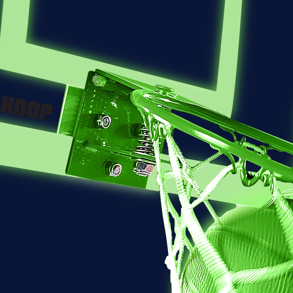 New SKLZ Pro Mini Glow in The Dark Basketball Hoop 5" Basketball Set