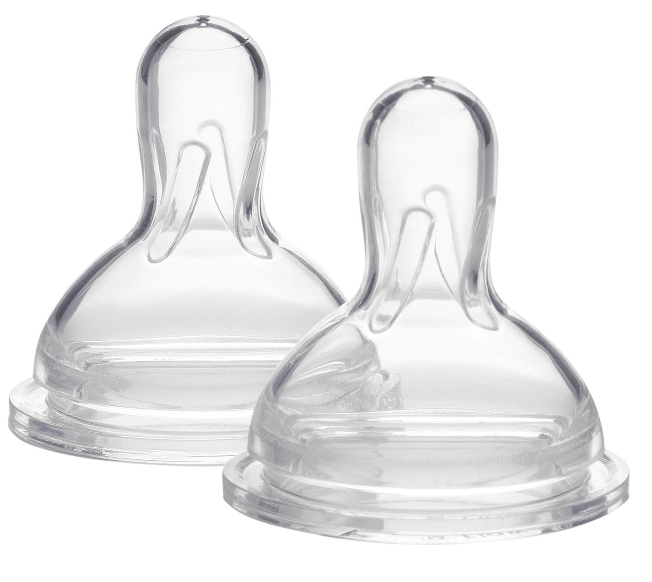 Amazon Edela Medium Flow Wide Base Nipple 3 Pack 4 12 Months