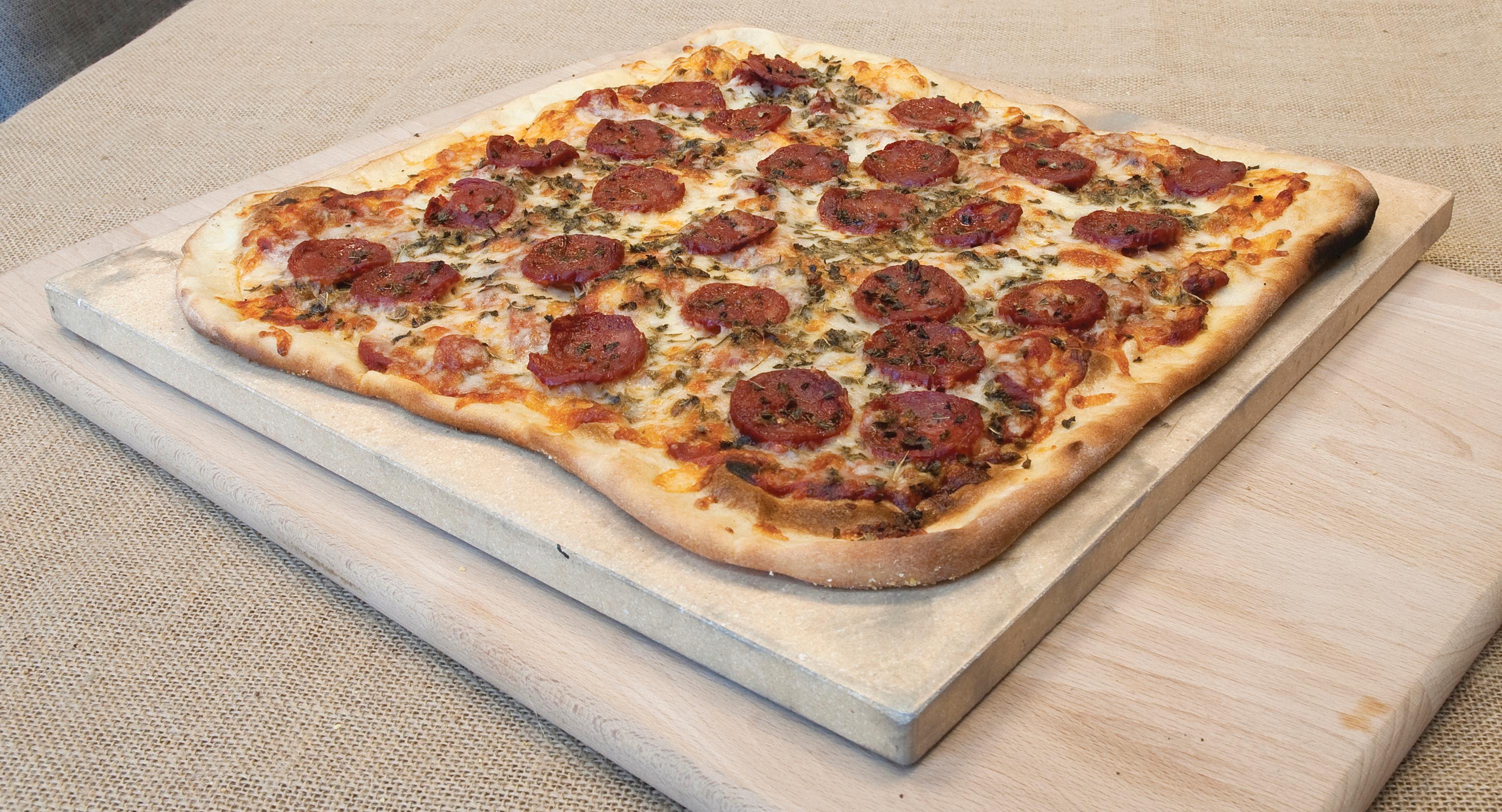 Pizzacraft 15" Square Cordierite Baking/Pizza Stone For