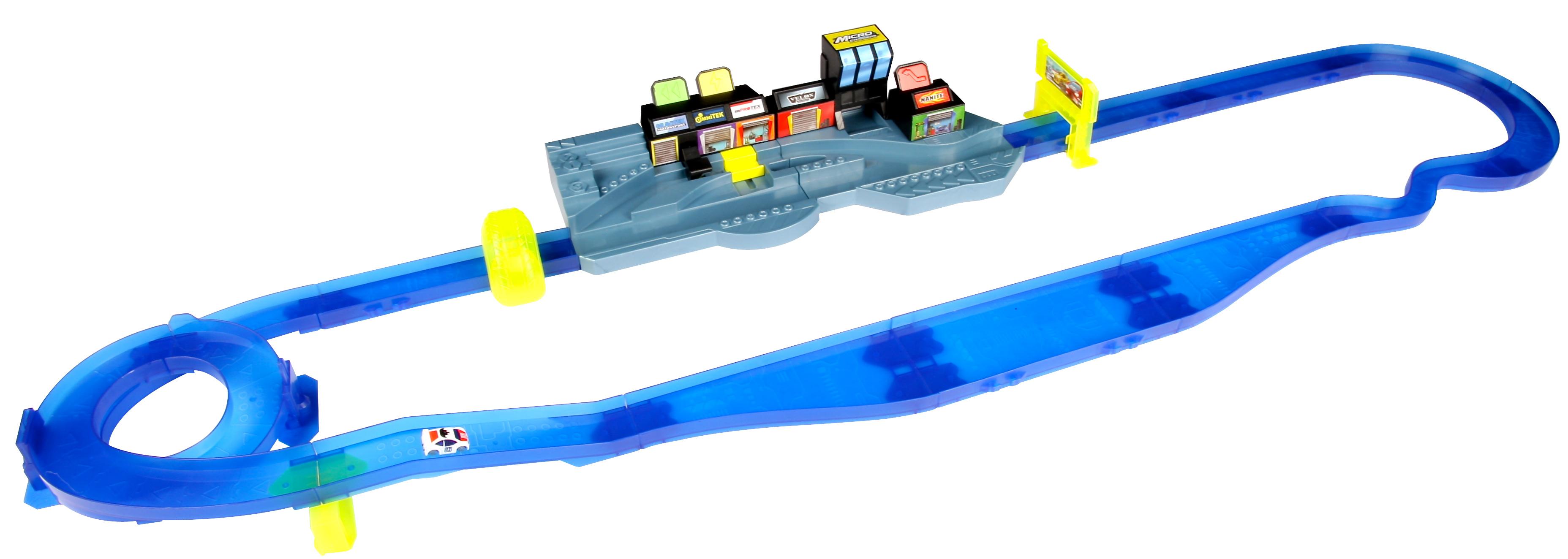 Micro Chargers Pro Racing Pit Stop Track Toys & Games