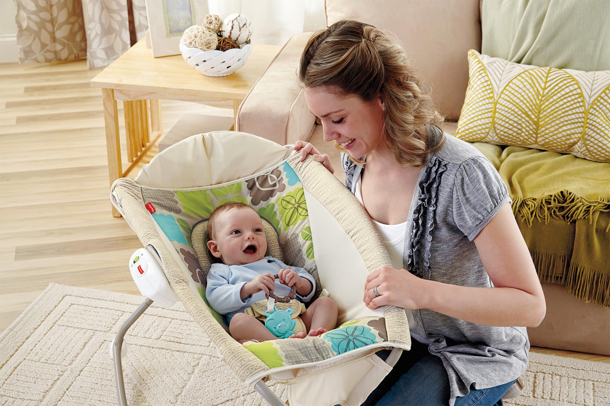 FisherPrice Newborn Rock 'n Play Sleeper, Rainforest