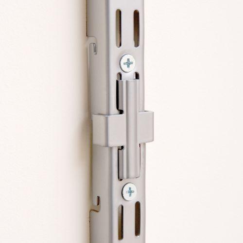 Rubbermaid Configurations Custom Closet Shelf Bracket, Titanium, 1807648