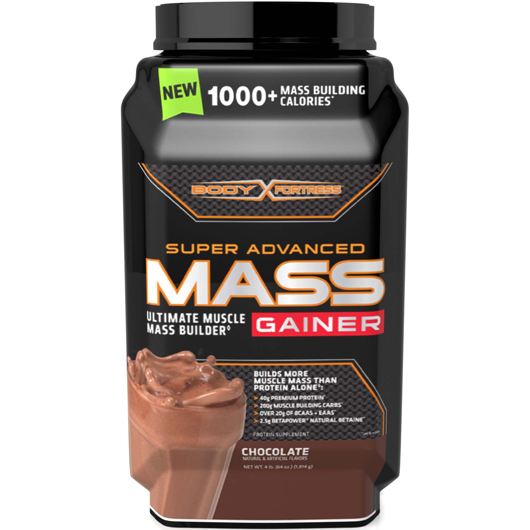 Body Fortress Super Advanced Mass Gainer, Chocolate, 4