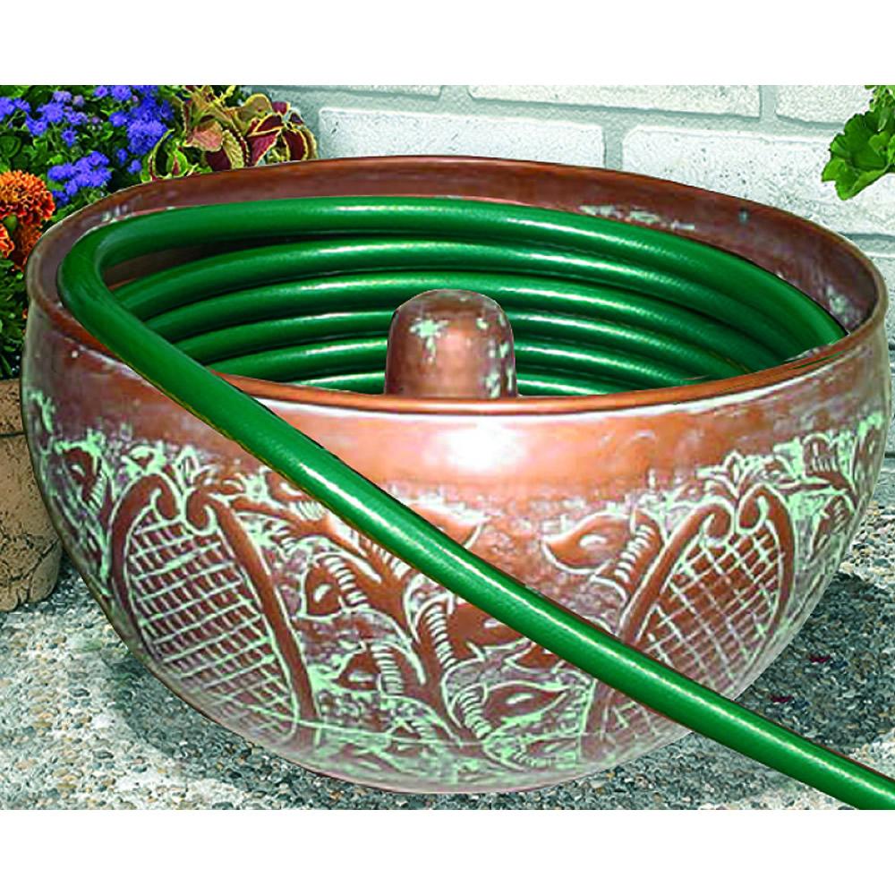 CobraCo HHRLEF Leaf Design Copper Finish Hose Holder