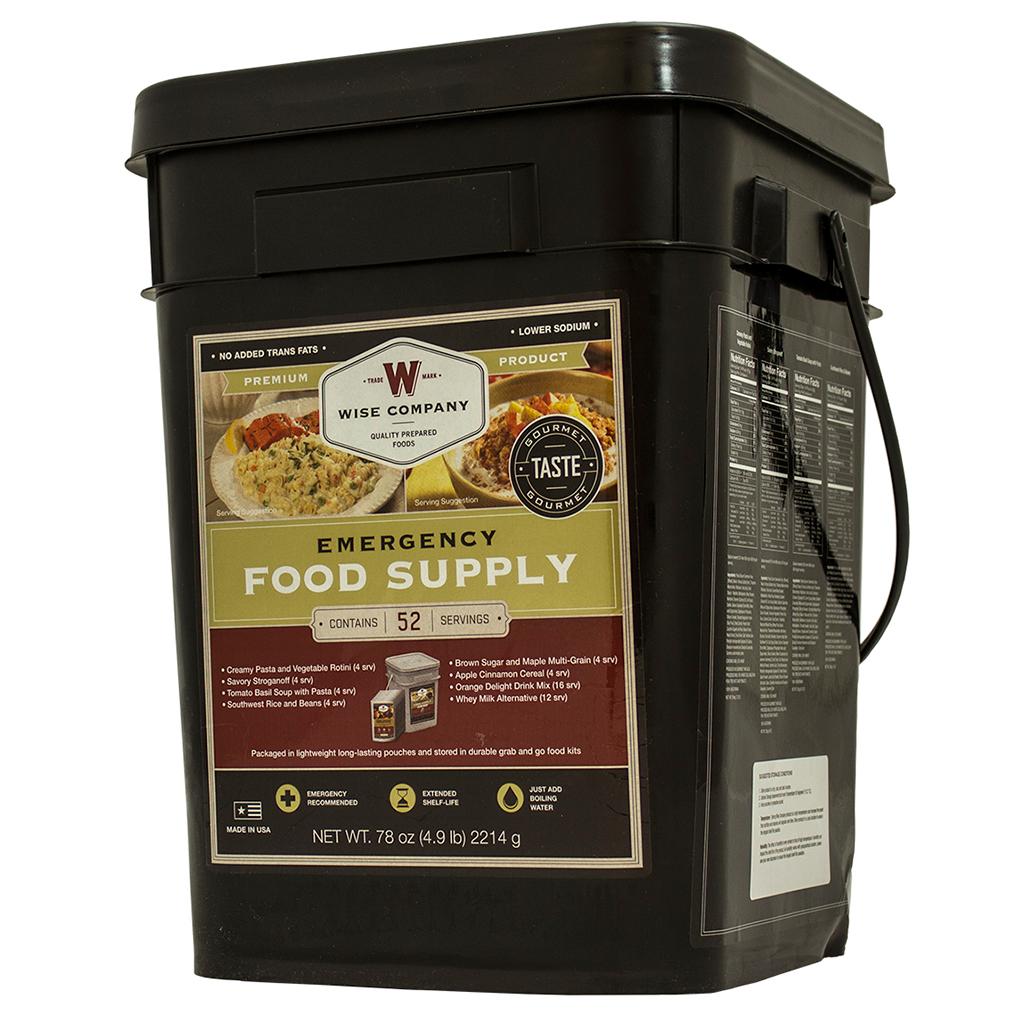 Wise Company 52 Serving Wise Prepper Pack Camping Freeze