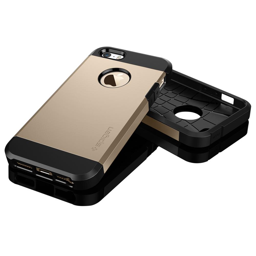 iPhone 5S Case, Spigen Tough Armor Case for iPhone 5/5S