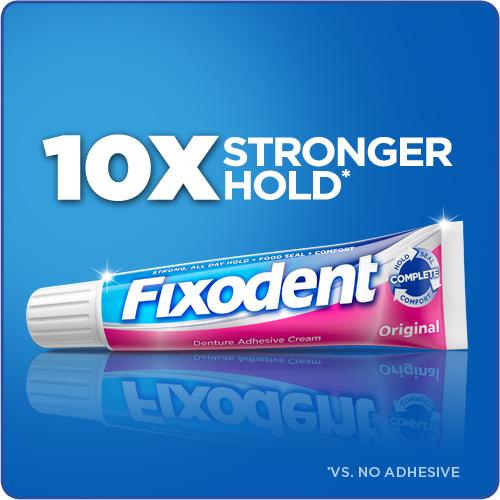 Fixodent Complete Original Denture Adhesive Cream 0.75 Oz