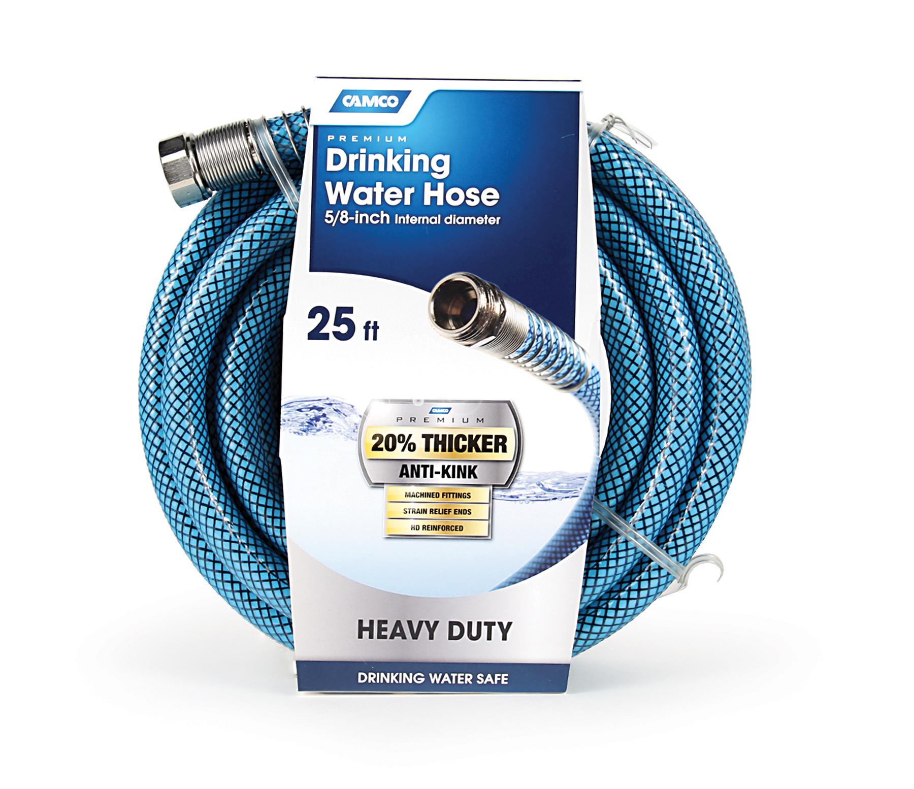 Camco 22833 Premium Drinking Water Hose (5/8"ID x 25