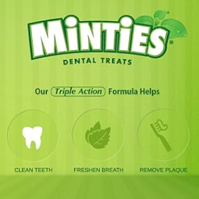 Minties, Triple-Action, Dog treats