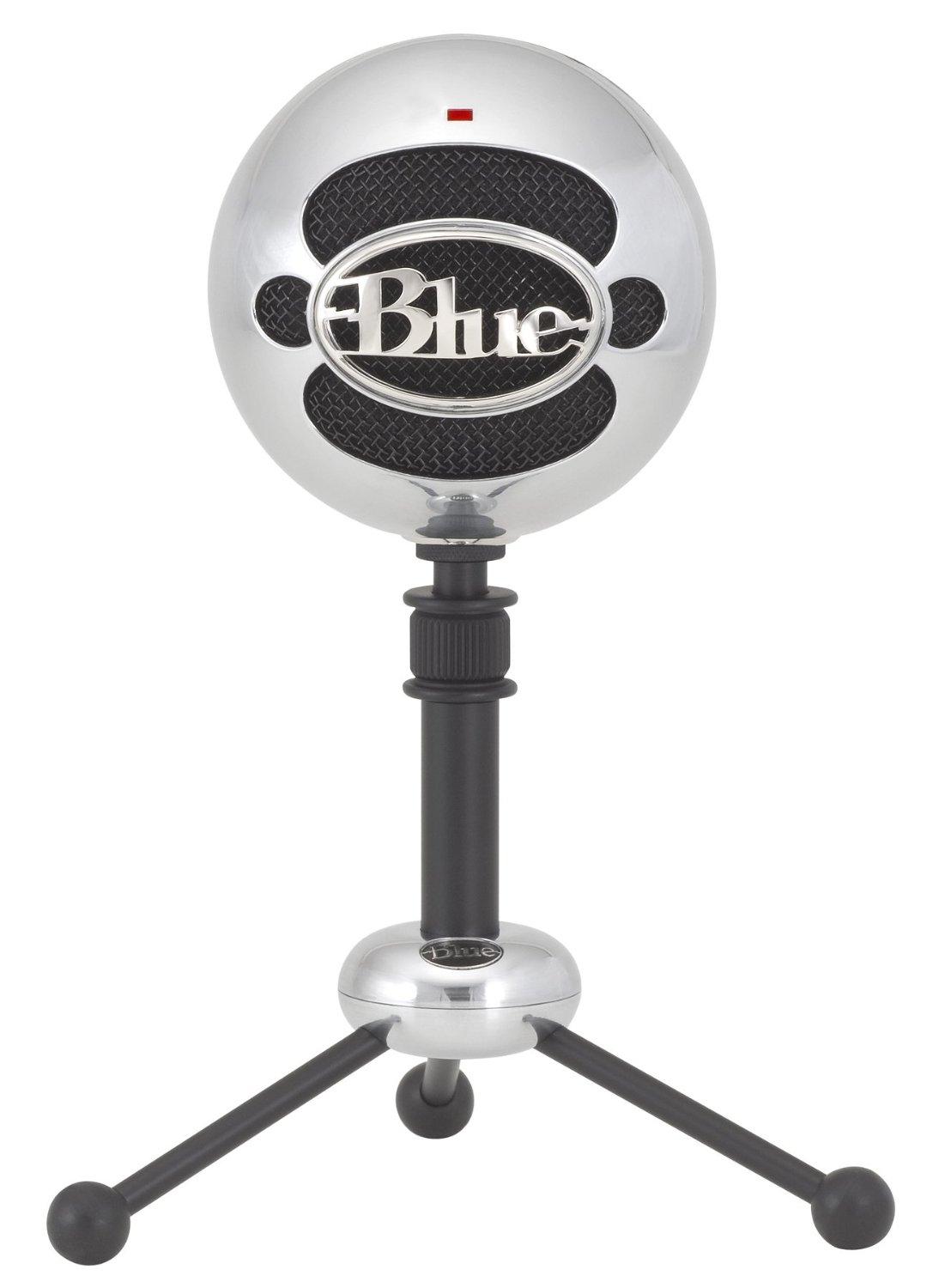 Blue Microphones Snowball USB Microphone (Brushed Aluminum) Musical Instruments