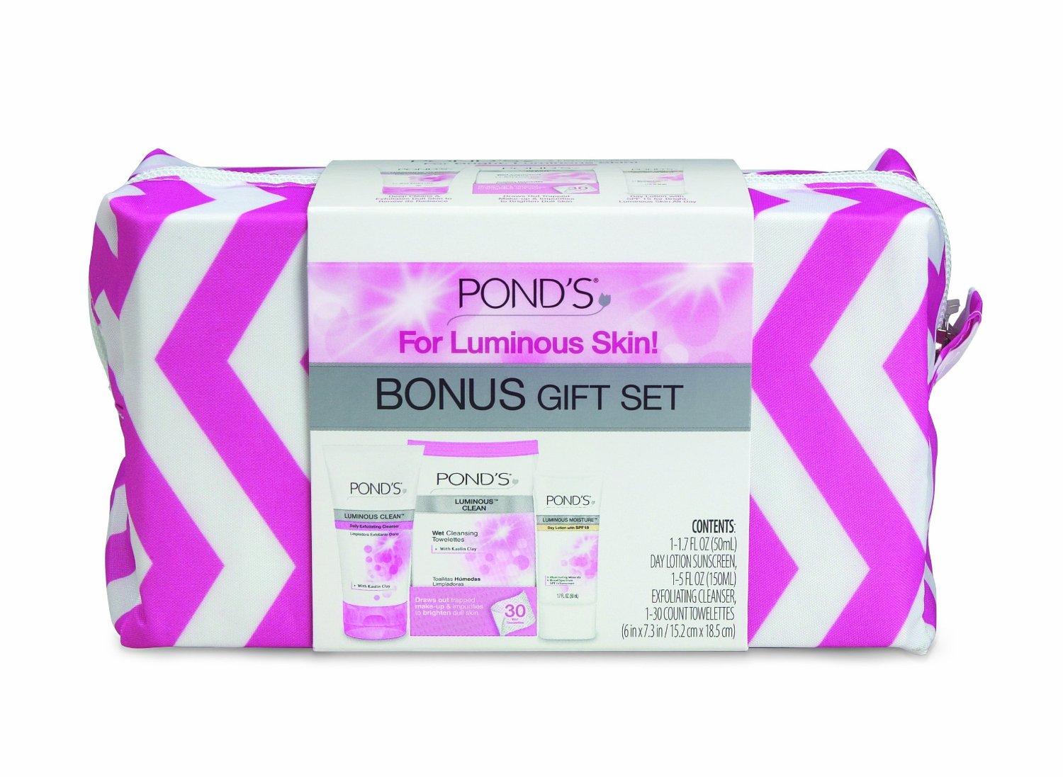 Pond's Luminous Facial Care Exfoliating Gift Set Beauty