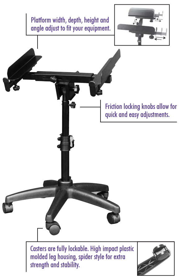 On Stage MIX400 Mixer Stand Musical Instruments