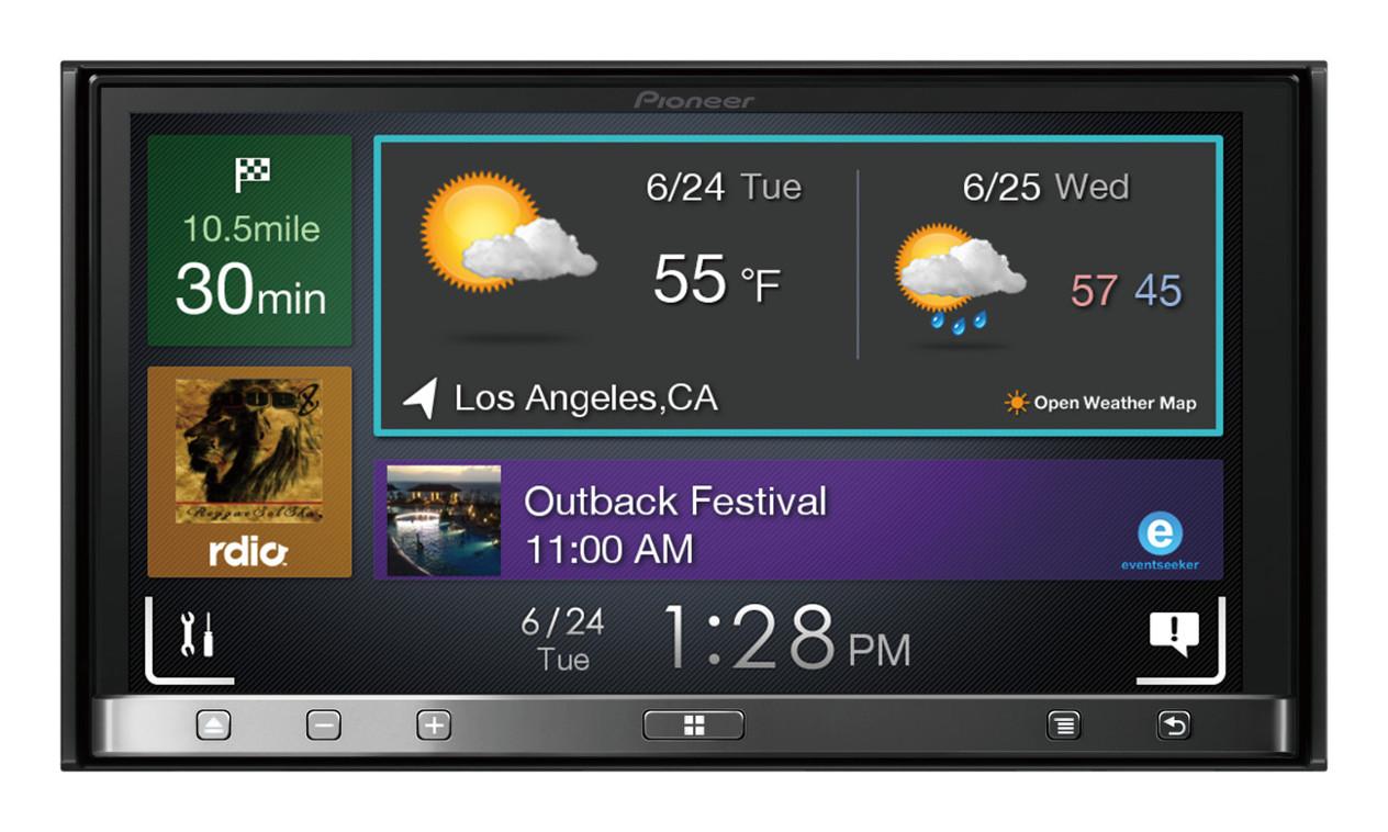 Pioneer AppRadio 4 SPHDA120 6Inch Capacitive Touchscreen