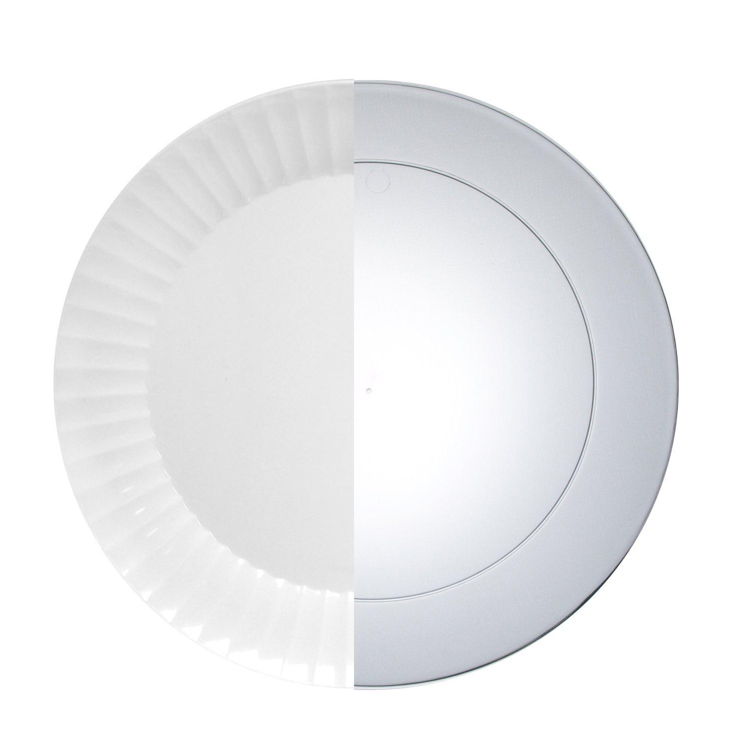 Party Essentials Deluxe Quality Hard Plastic 70 Count Round