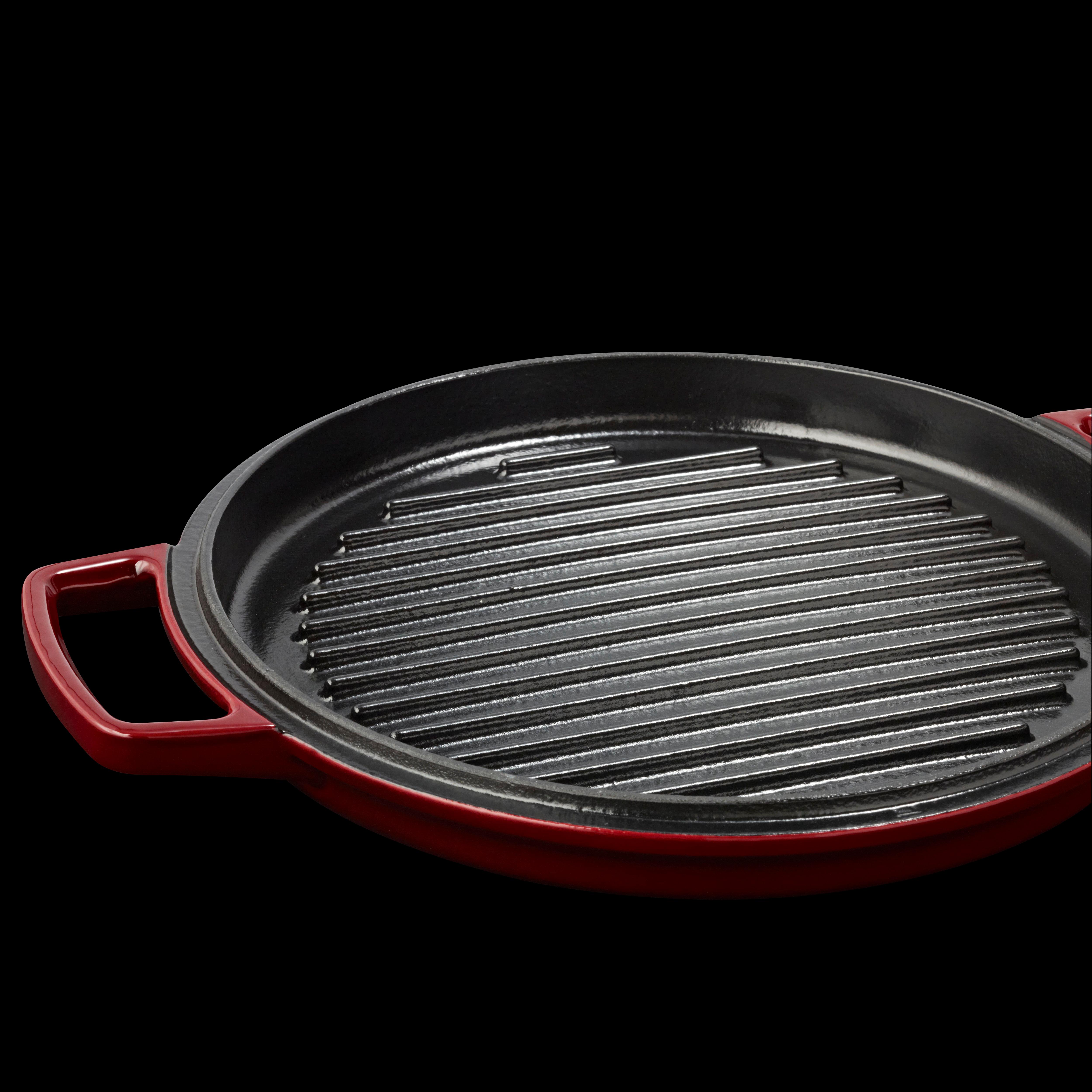 KitchenAid KCPI60CRFU Professional Cast Iron 6Quart Casserole Cookware Fiesta