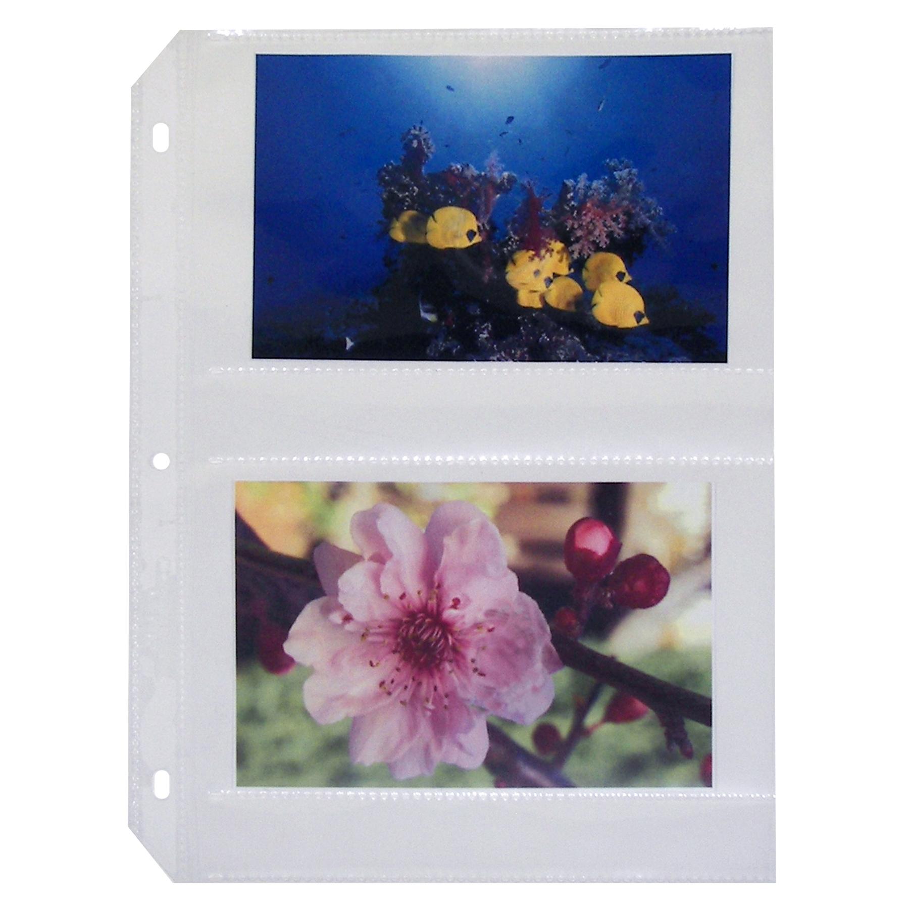 Photo Storage Pages for 3Ring Binders protect and display your photos