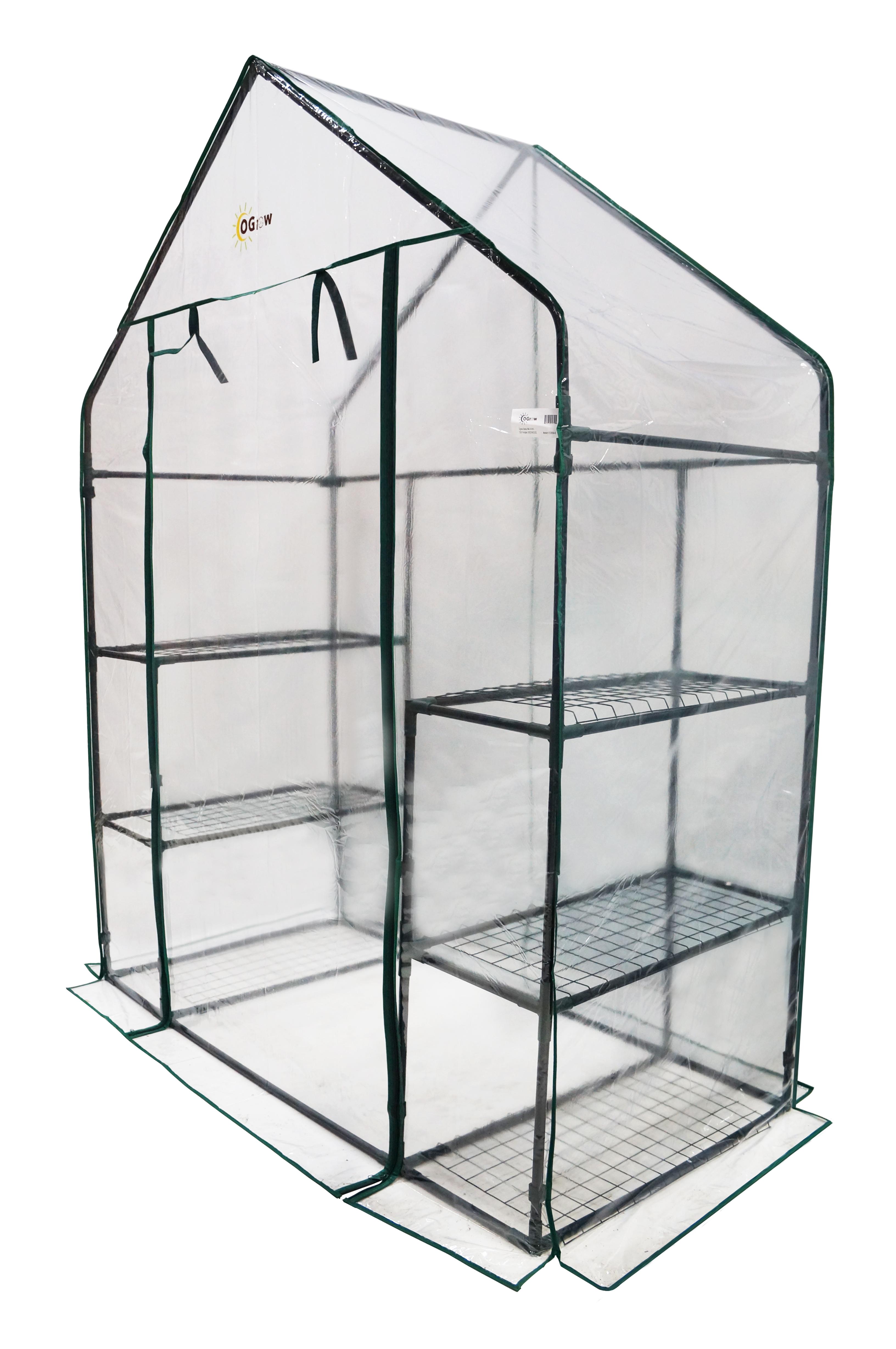 OGrow Deluxe WalkIn 3 Tier 6 Shelf Portable Greenhouse