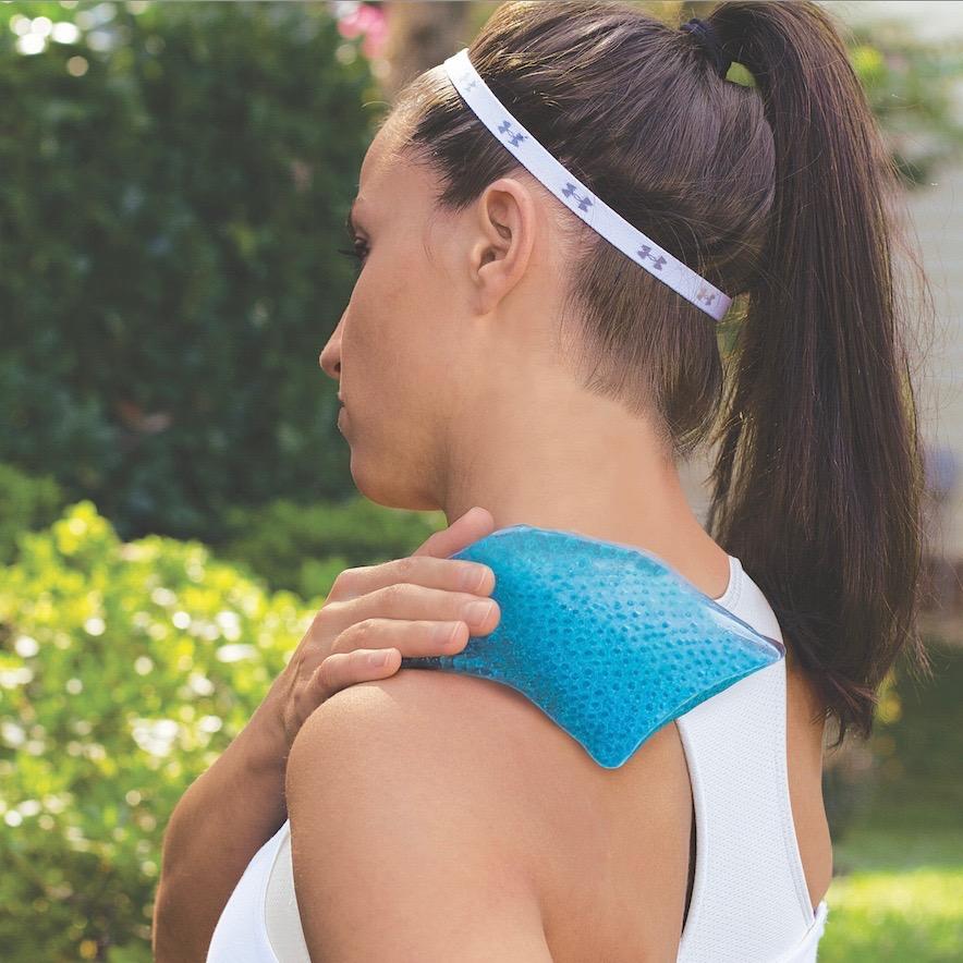 TheraPearl Face Mask, Reusable Hot Cold Therapy Mask