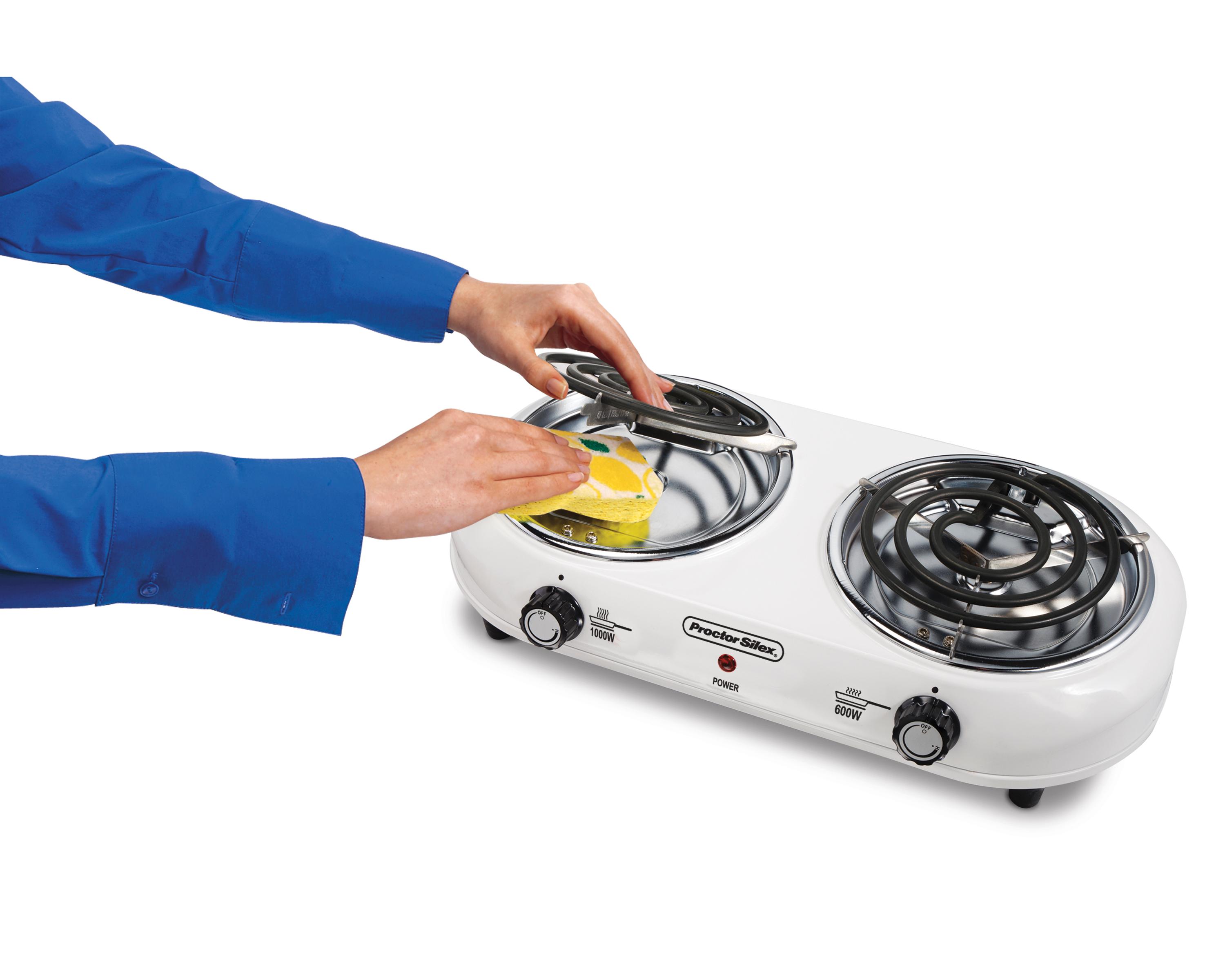 Proctor Silex 34202 Double Burner Electric Countertop