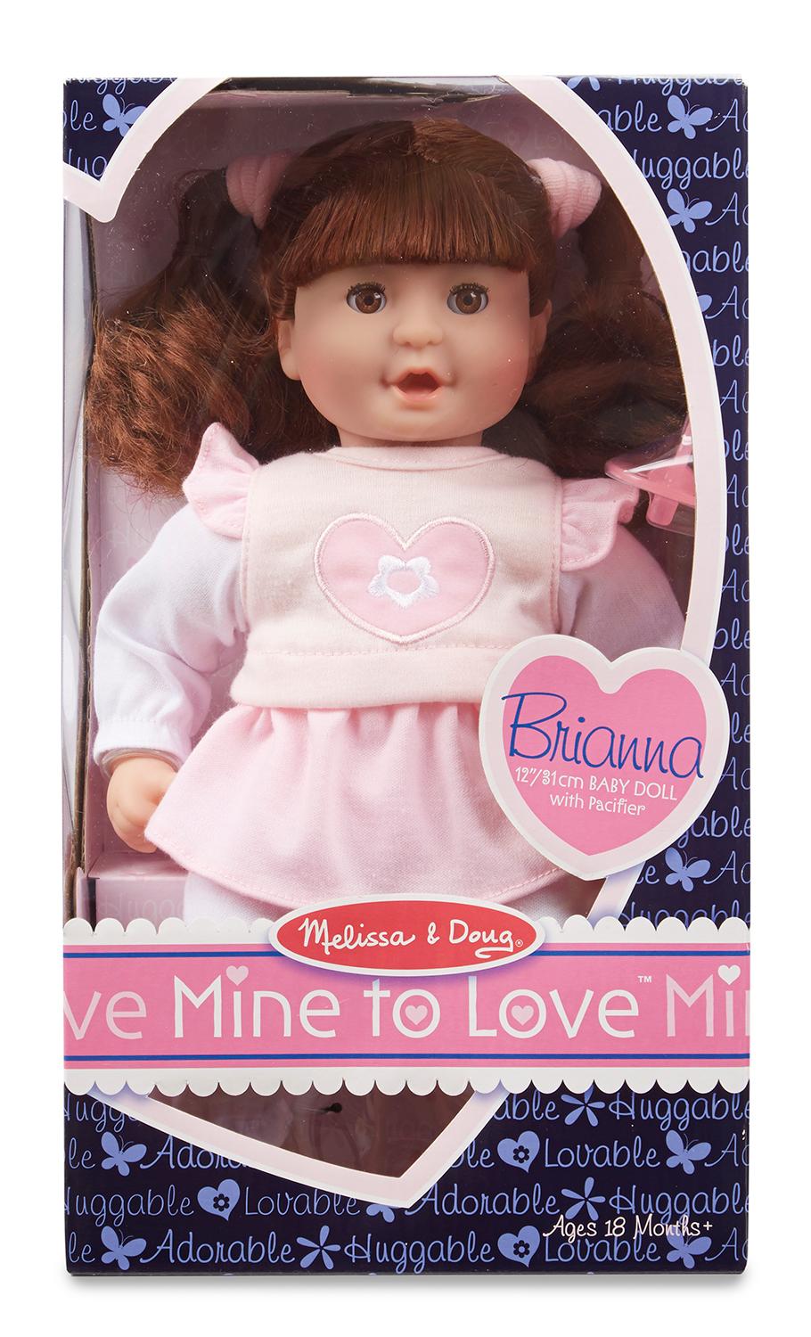 Melissa & Doug Brianna 12" Doll Melissa & Doug, 4883