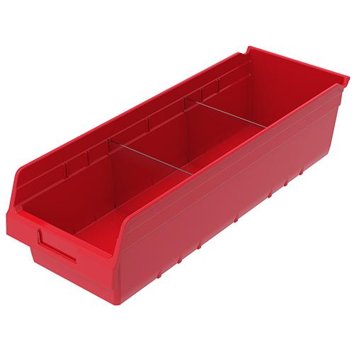 AkroMils 30098 ShelfMax Plastic Nesting Shelf Bin Box, 18