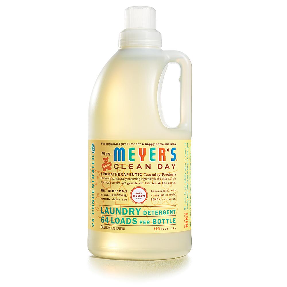 Mrs. Meyer's Clean Day Laundry Detergent Baby Blossom