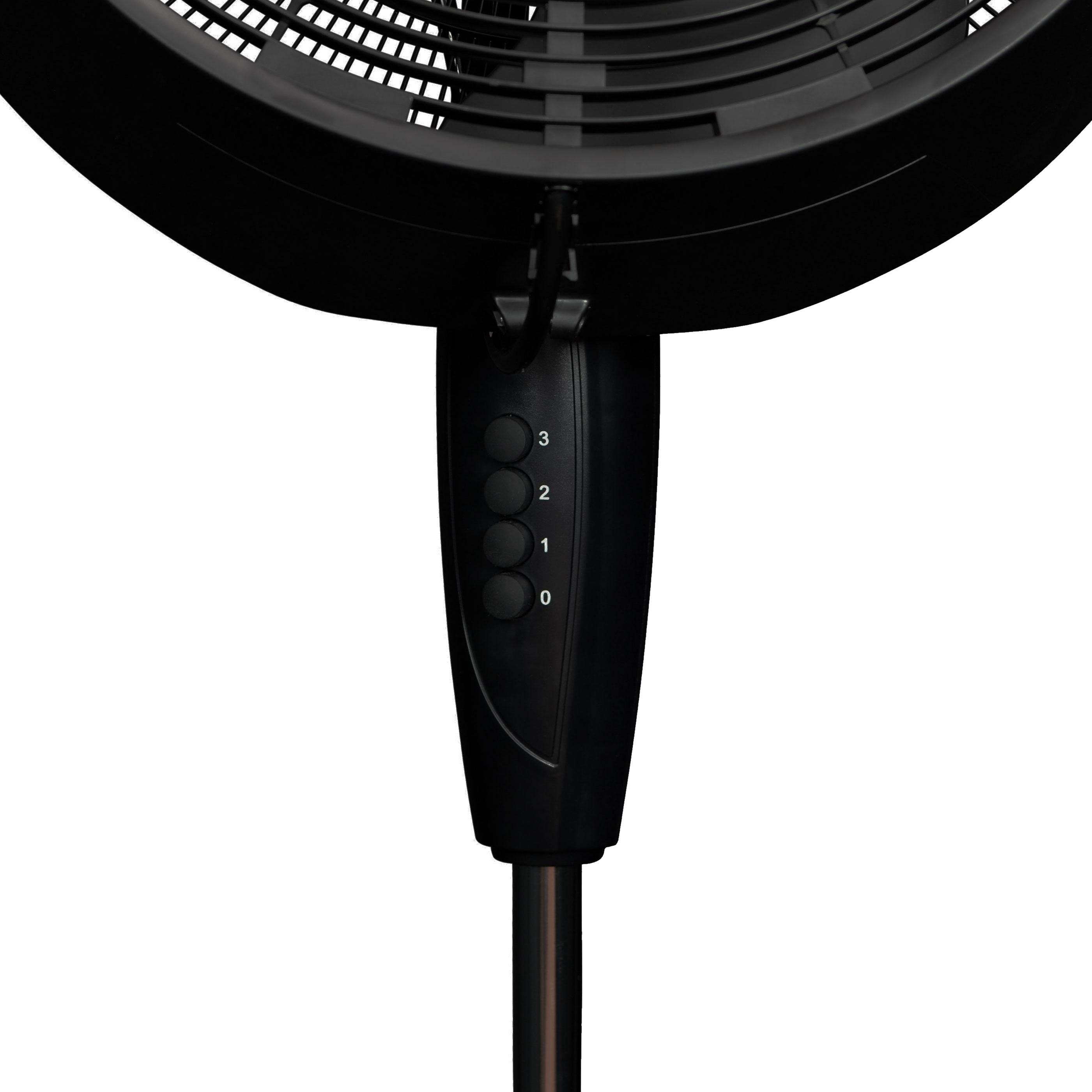 NewAir AF520B Oscillating Outdoor Misting Fan, 18Inch