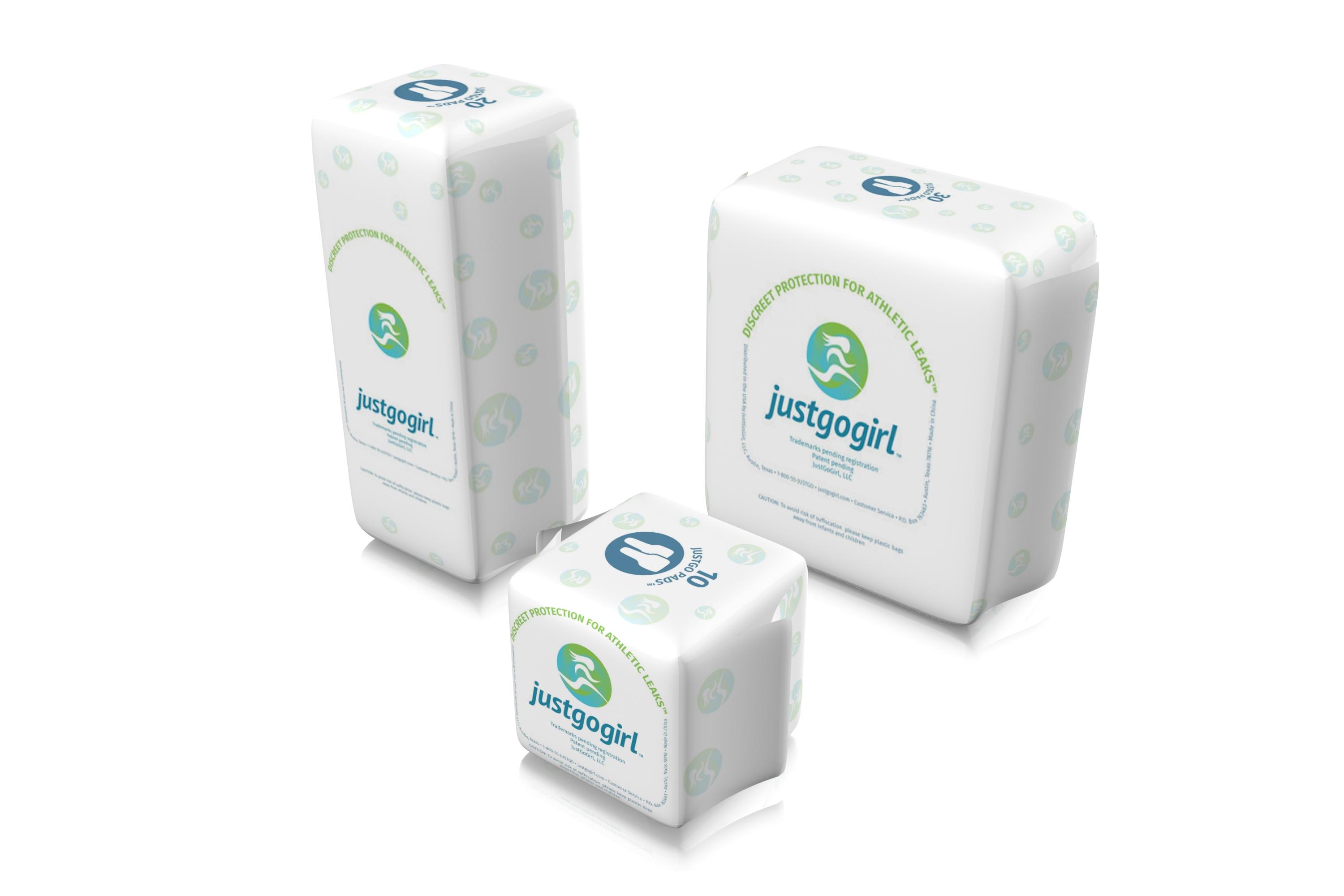 Just Go Girl Athletic Leak Pad, 30 Count Health & Personal