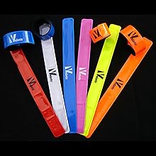 reflective, snap band, pop band, armband, legband, leg band