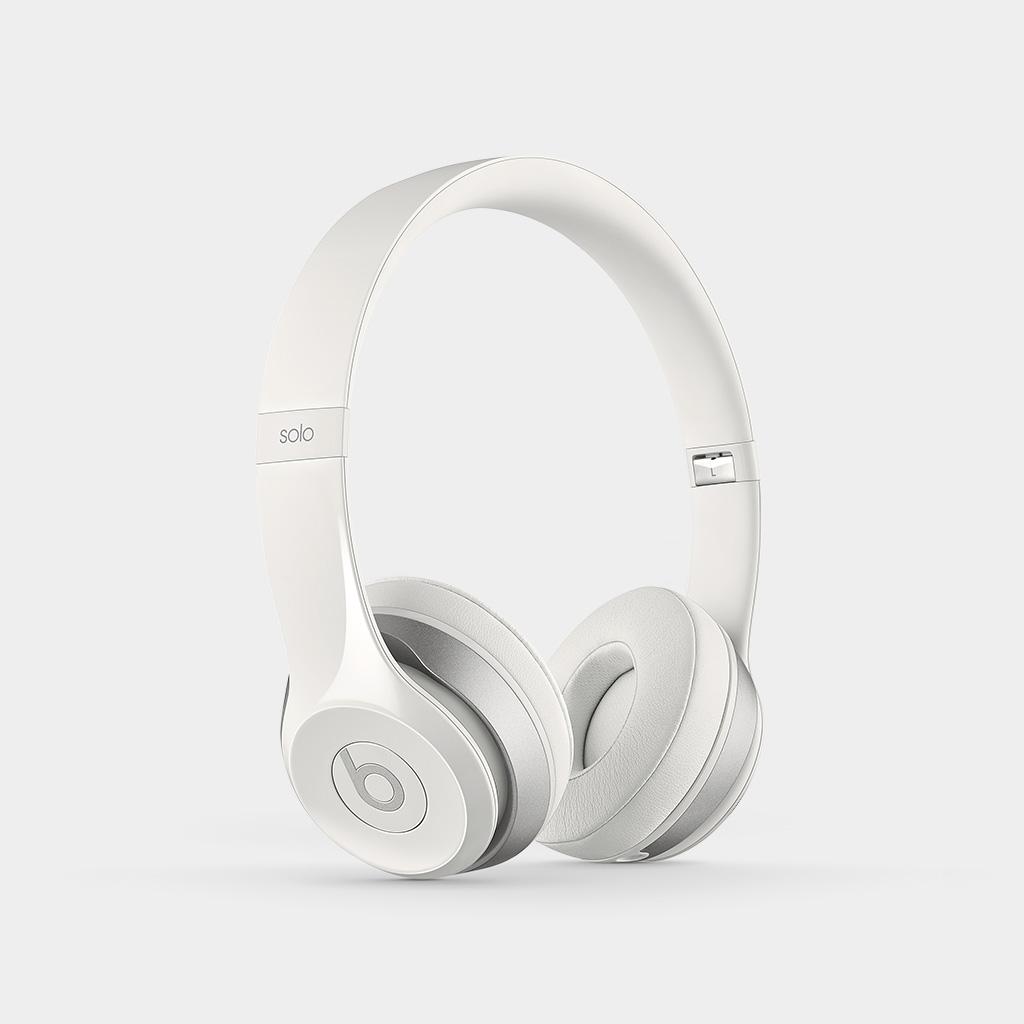Beats Solo2 Wired Onear Headphones Gloss White Electronics