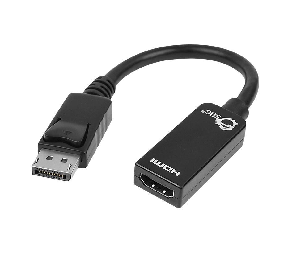 SIIG DisplayPort to HDMI Adapter (CBDP0062S1) Electronics