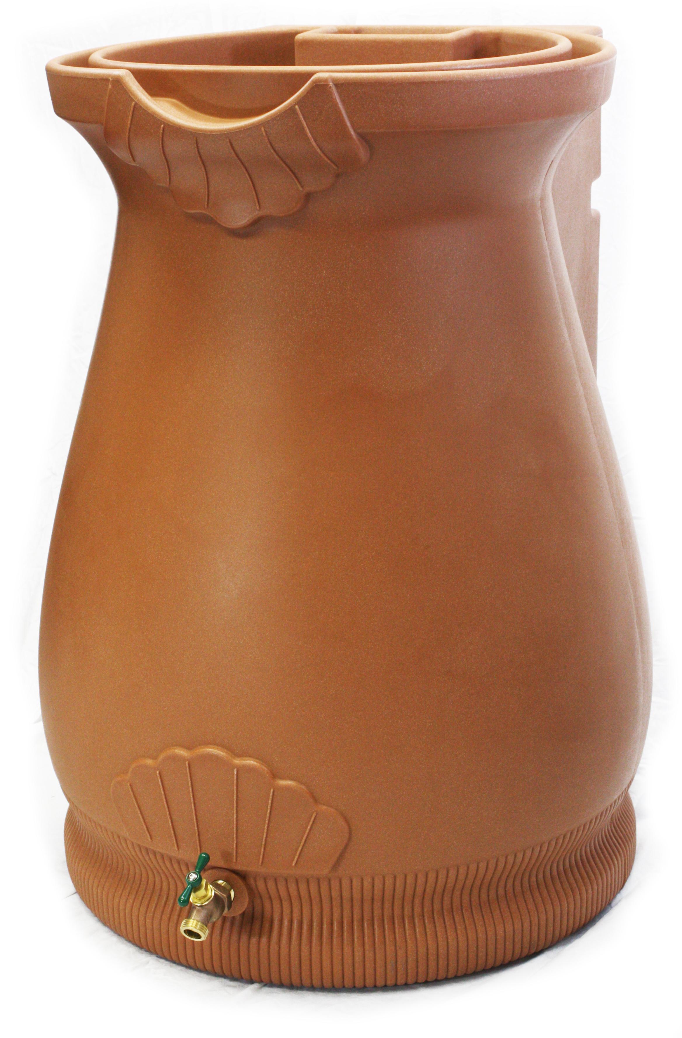 Good Ideas RWURN Rain Wizard Rain Barrel Urn 65Gallon