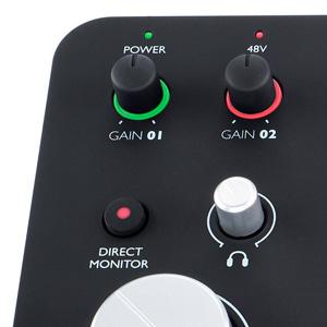 Two Focusrite Mic Preamps