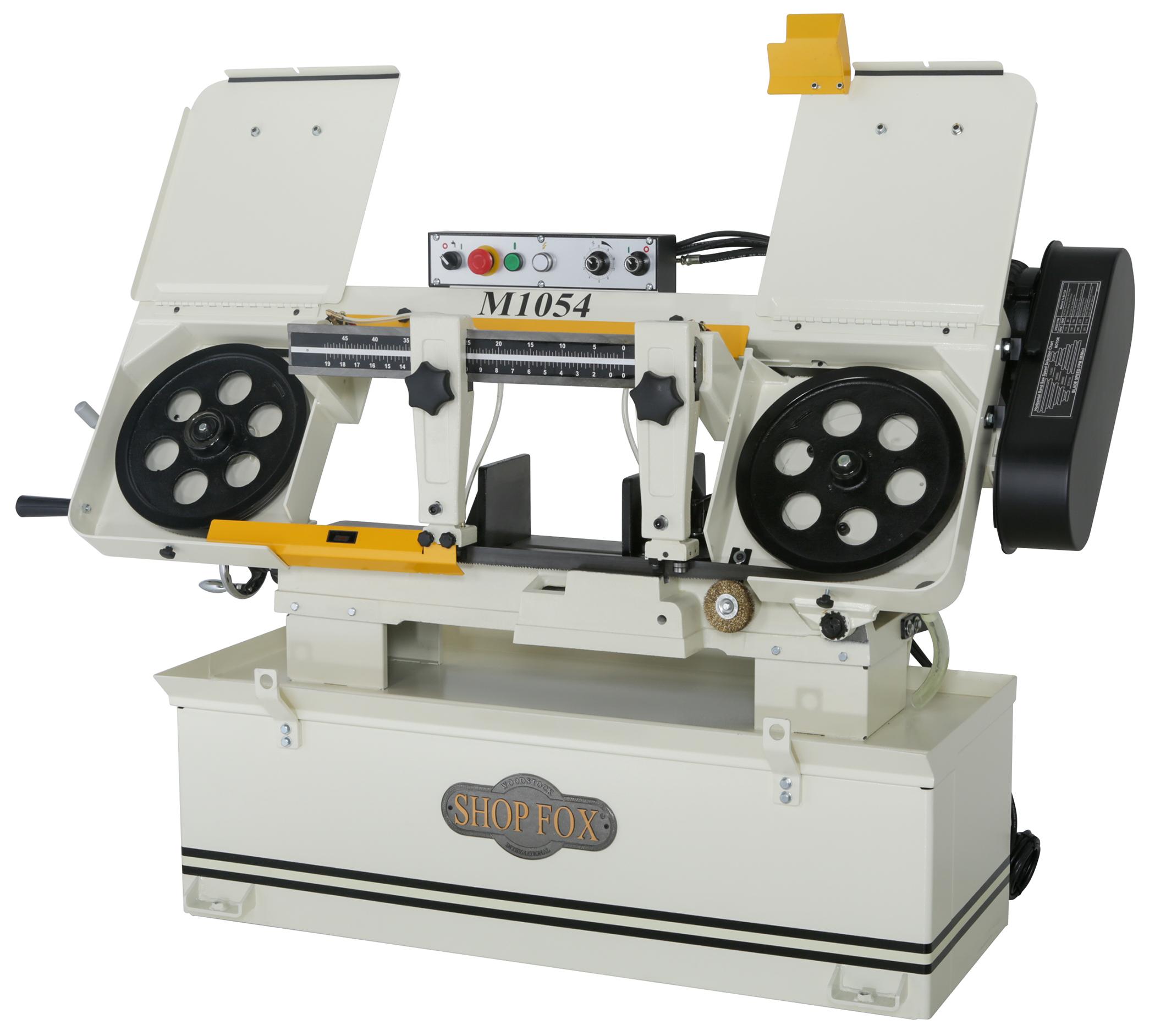 Shop Fox M1054 10Inch by 18Inch Metalcutting Bandsaw Power Band