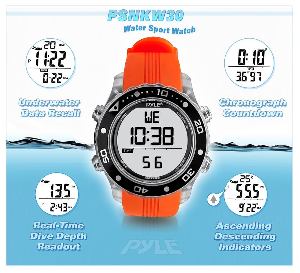 Pyle Waterproof Underwater Snorkeling & Diving Multi