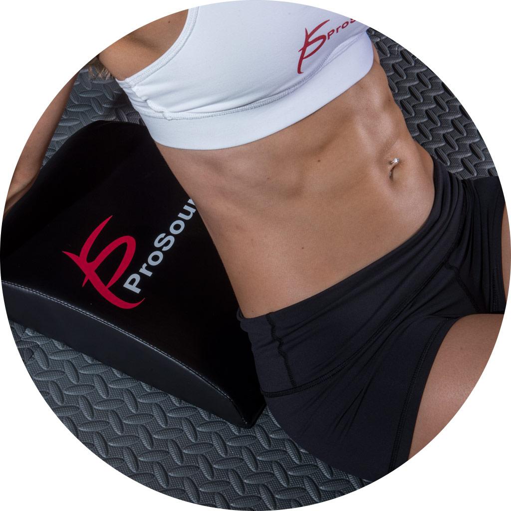 ProSource Abdominal Ab Exercise Mat Core Trainer High