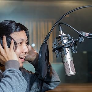 Perfect for Studio Use, Podcast, Recording, Announcing, Broadcasting, etc.