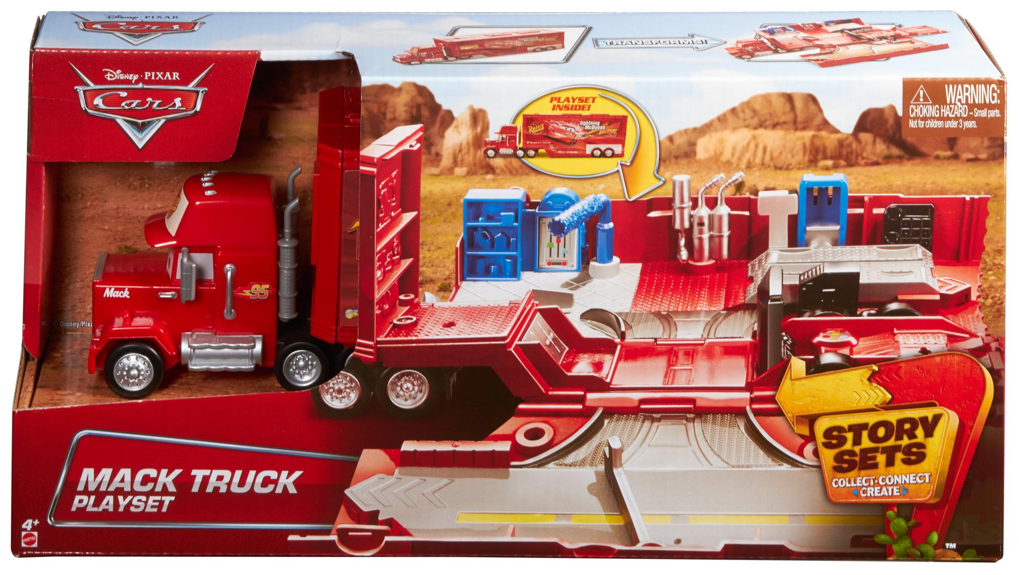 Disney/Pixar Cars Mack Truck and Transporter Toys & Games