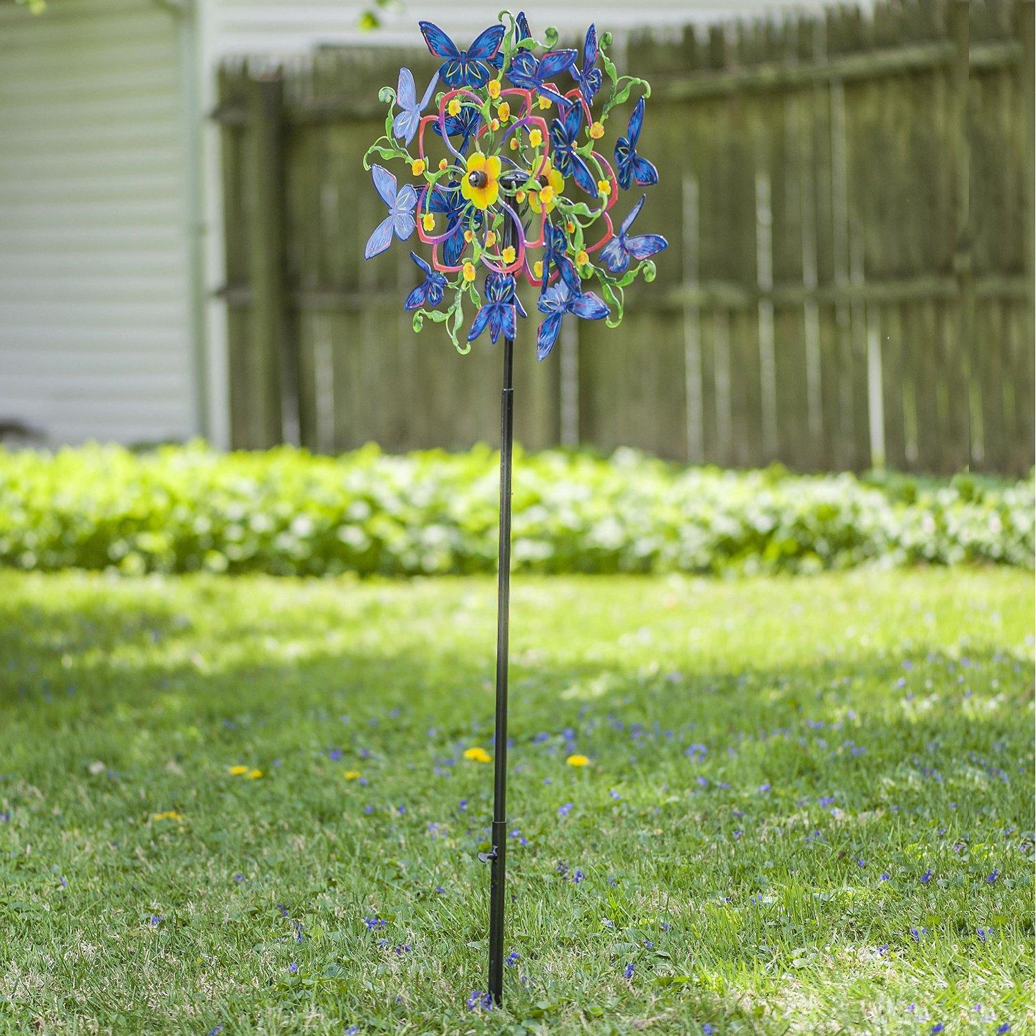 Iron Stop KWS100 Butterfly Wind Spinner Patio