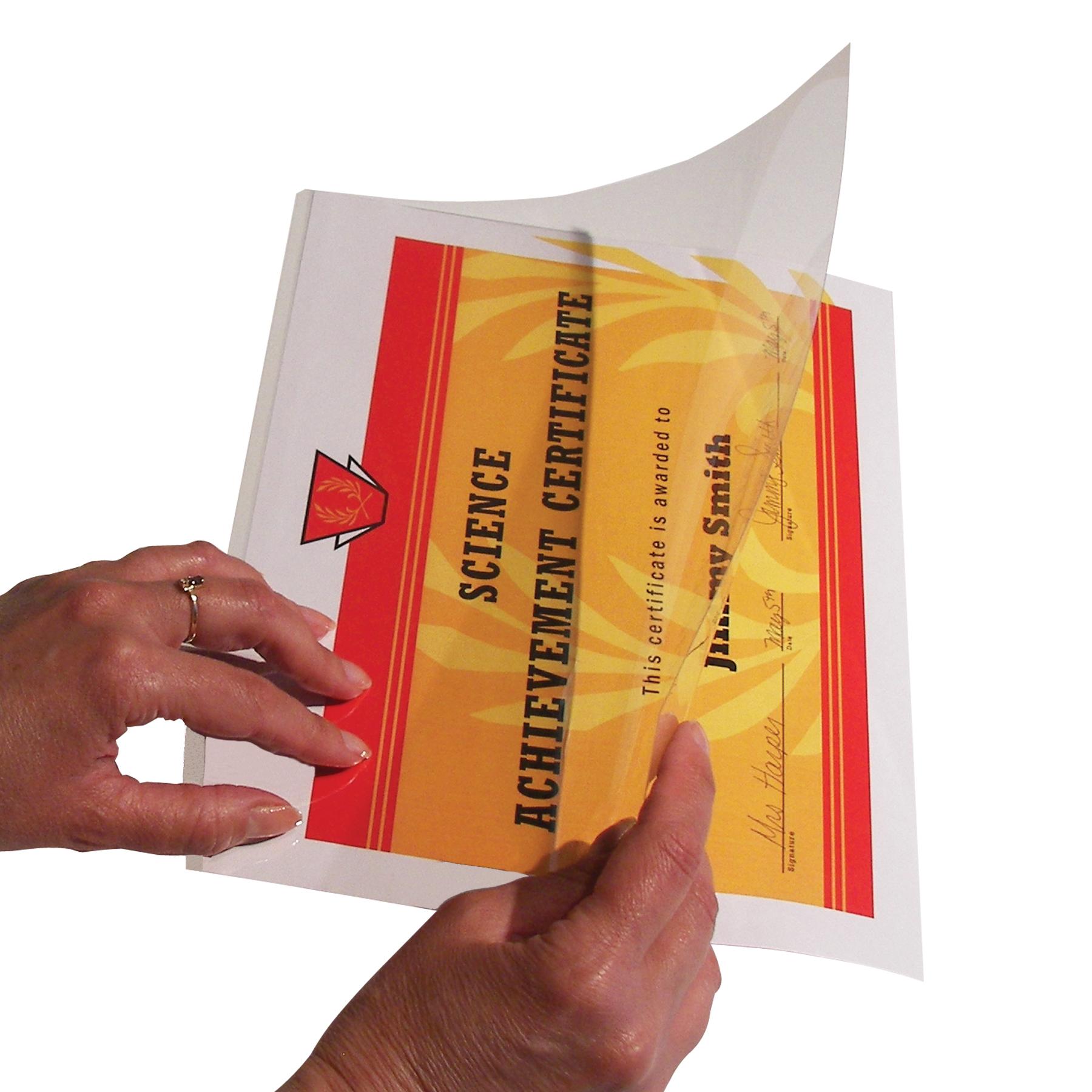 CLine CleerAdheer Quick Cover Laminating Folder