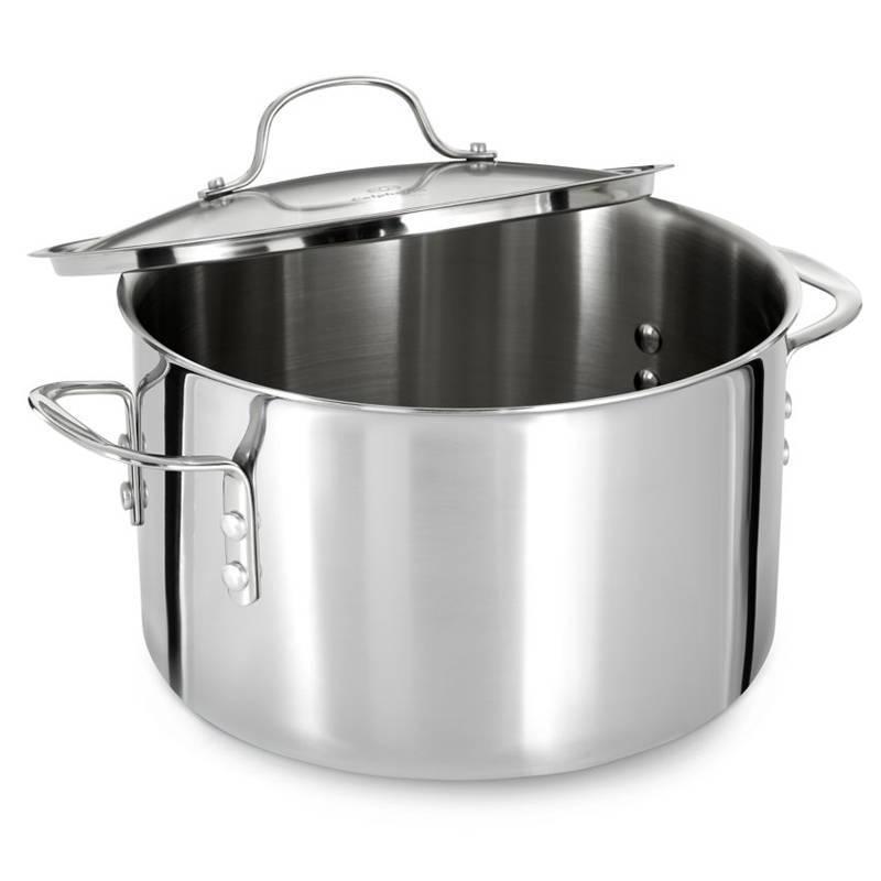 Calphalon TriPly Stainless Steel 8Quart Stock Pot with