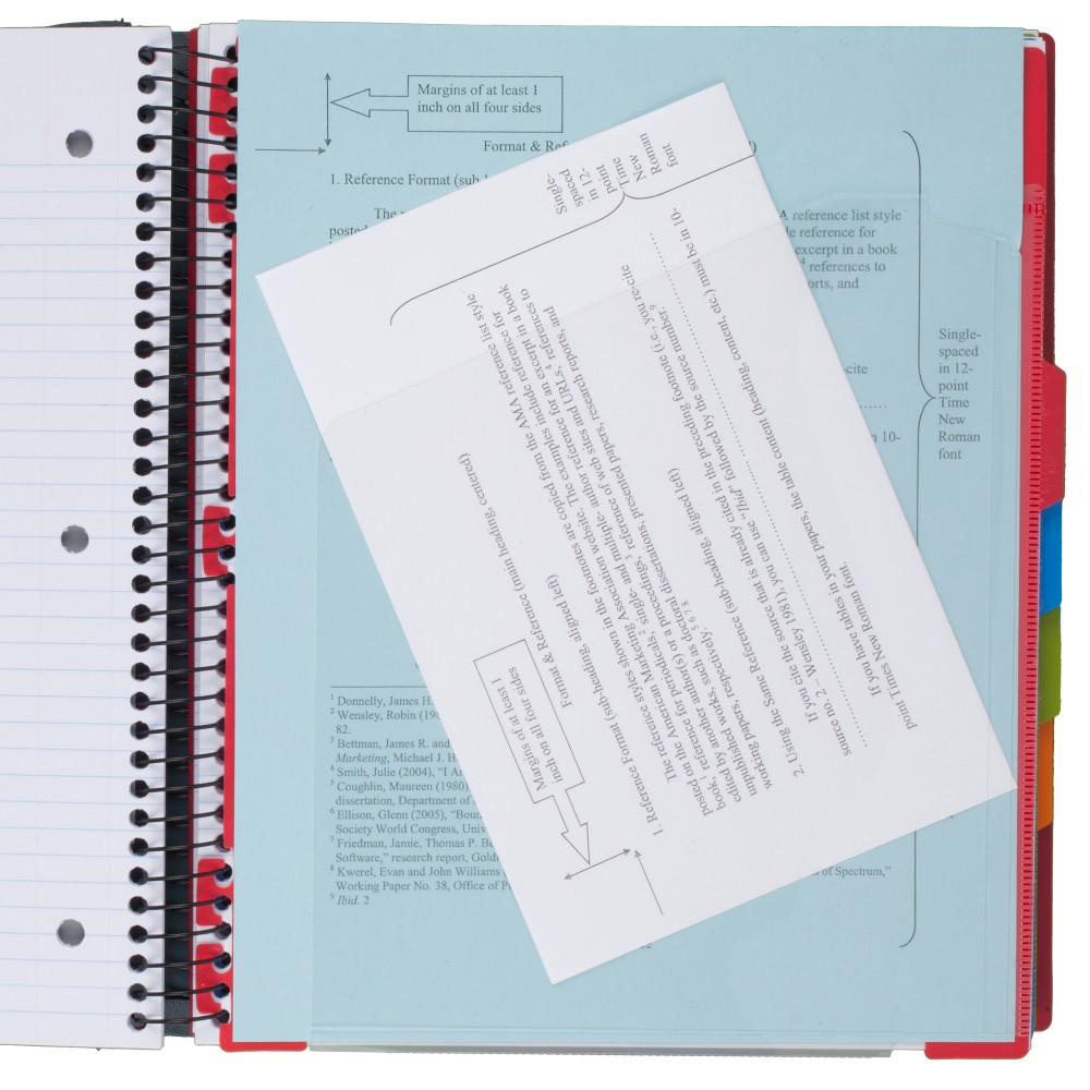 Five Star Advance Spiral Notebook, 5 Subject, College Ruled