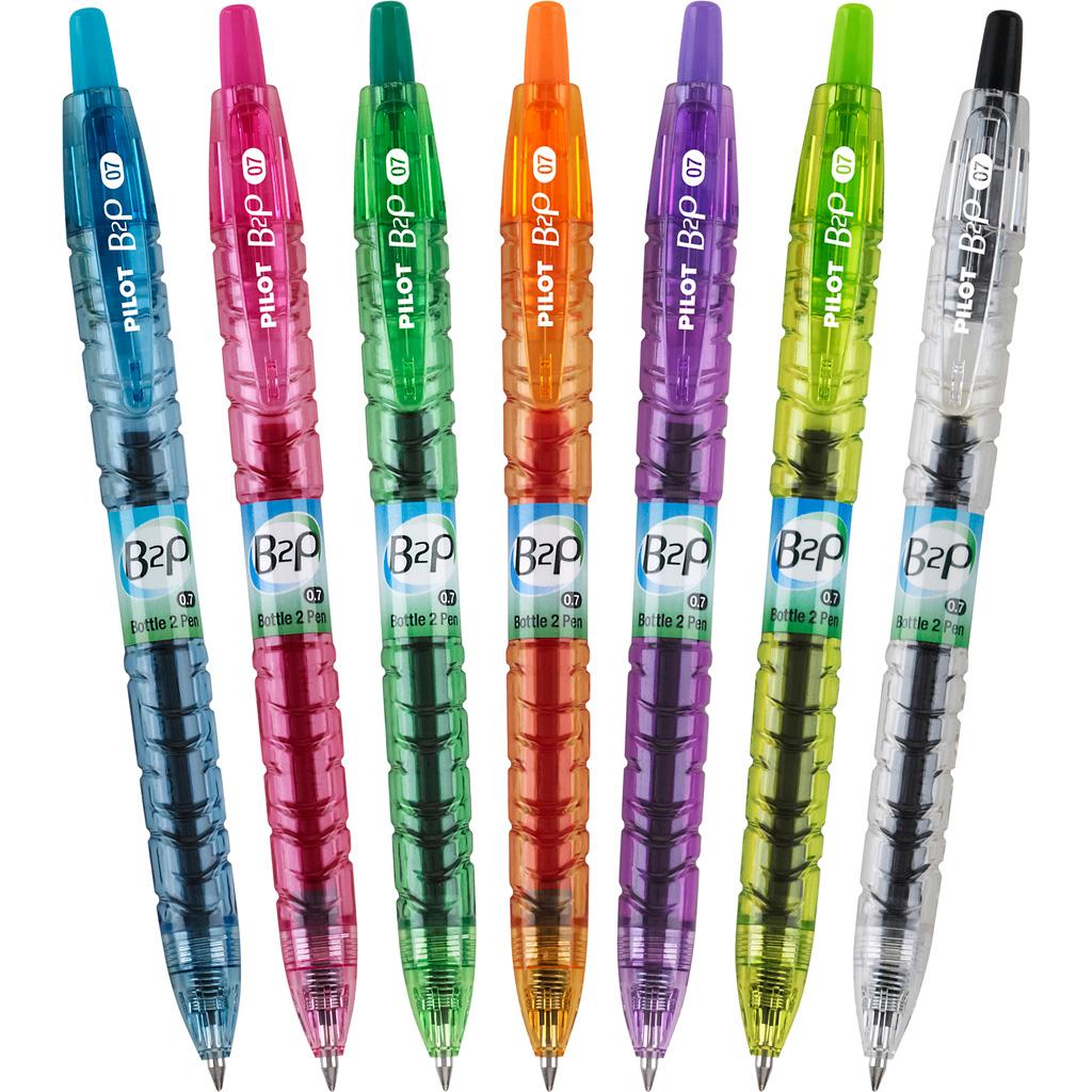 Pilot B2P Colors Bottle to Pen Retractable Gel Roller
