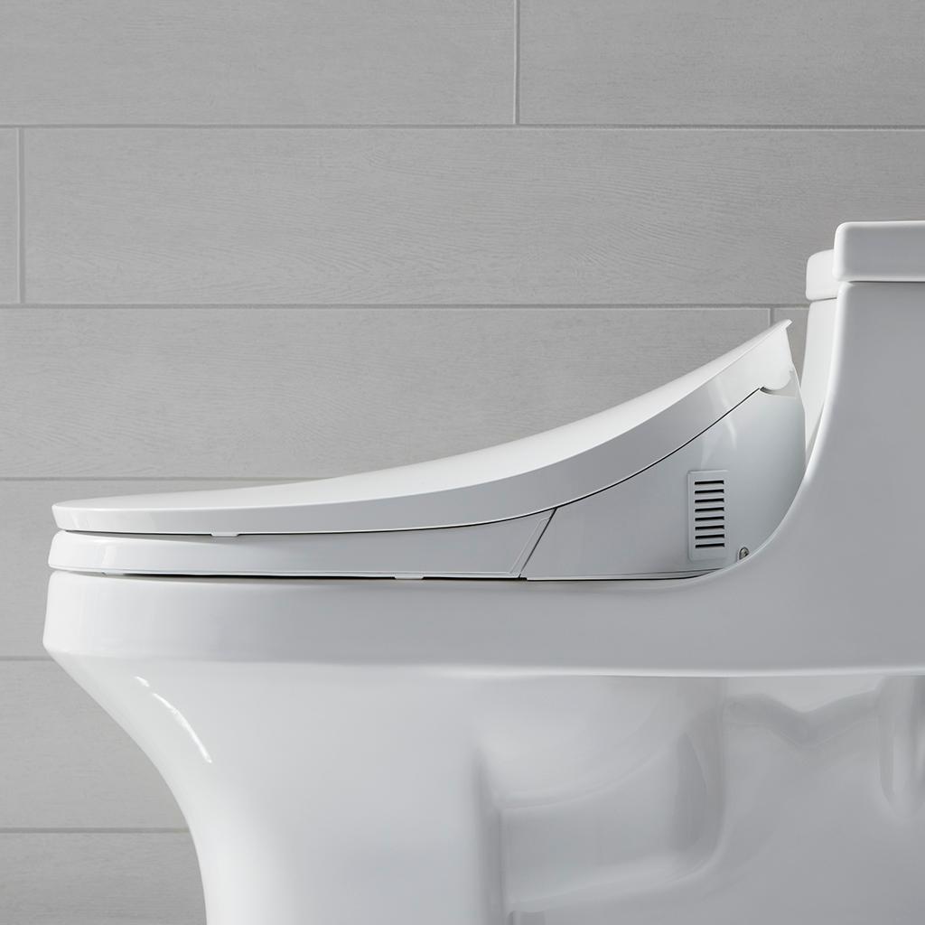 KOHLER K41080 C3 230 Elongated Bidet Toilet Seat with Touchscreen